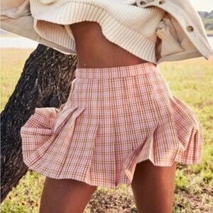 Aerie plaid skirt